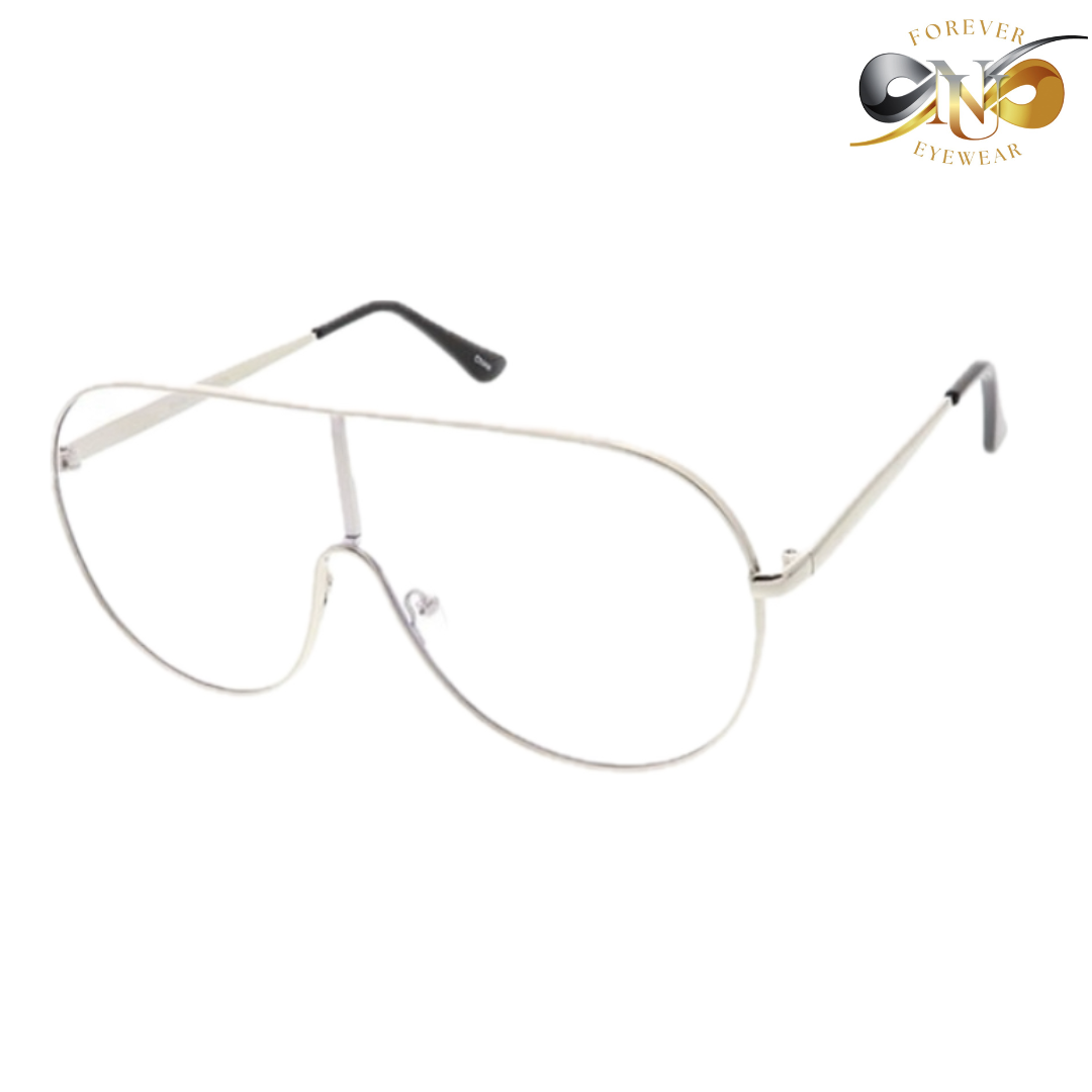 Oversized Aviator Metal Frames